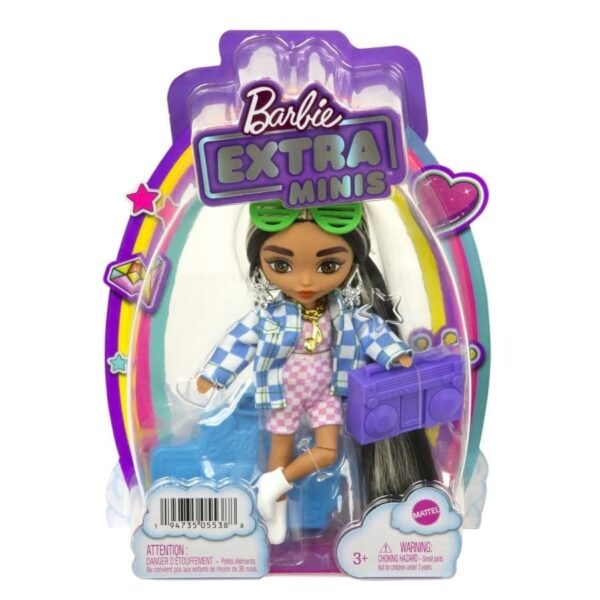 Mattel - Barbie Extra Minis Orange Glossy 3+