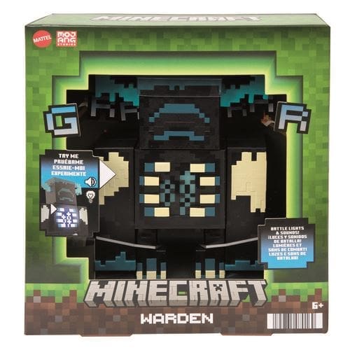 Minecraft - Warden com Luzes e Sons 6+