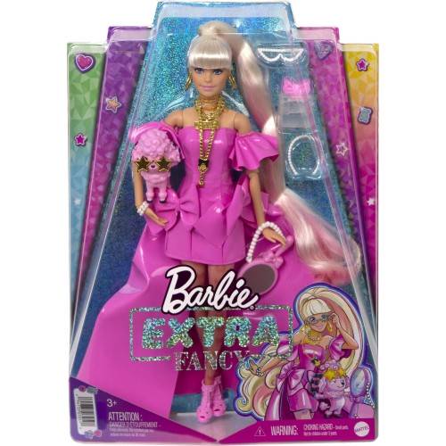 Mattel - Barbie Extra Fancy Pink Glossy 3+
