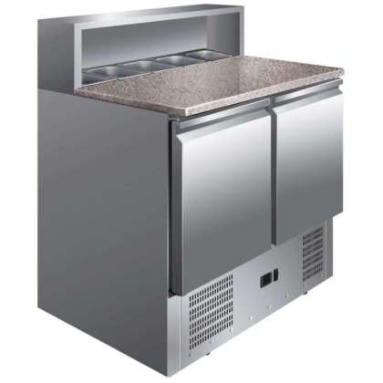 – Bancada refrigerada c/saladeira