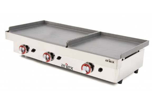 Chapa a gás dupla anti-oxidação 600×400 + 600×400