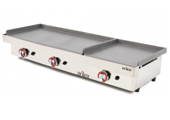 Chapa a gás dupla anti-oxidação 800×400 + 400×400
