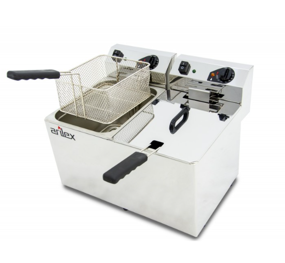 Fritadeira Eléctrica 8+8L Monofásica
