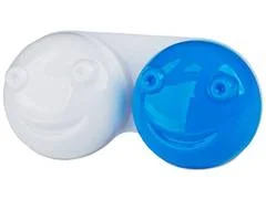 Estojo para lentes de contacto 3D - Azul