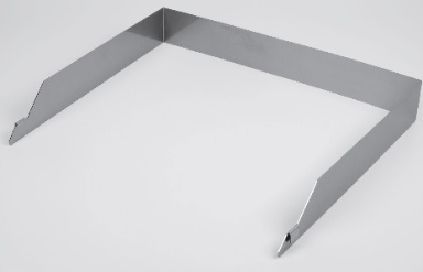 Protetor contra respingos para frytop 40 cm