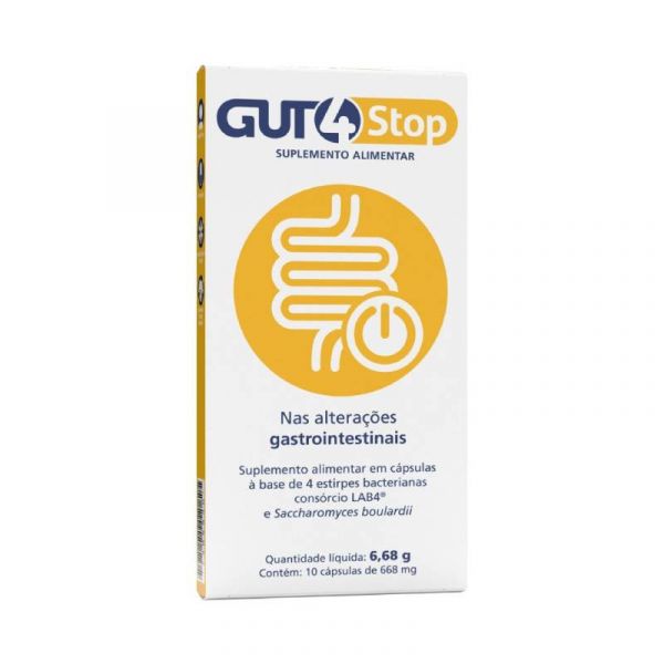 Gut4 Stop 10 Cápsulas