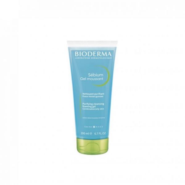 Bioderma Sébium Moussant Gel de Limpeza Purificante s/Doseador 200ml