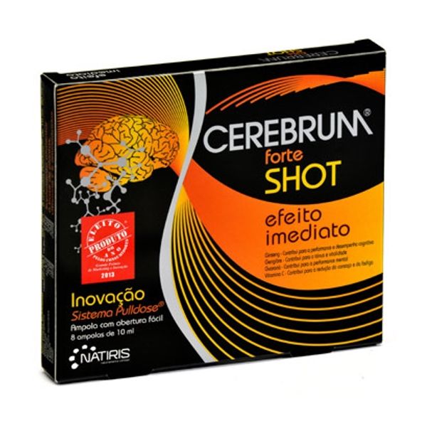 Natiris Cerebrum Forte Shot 8 Ampolas