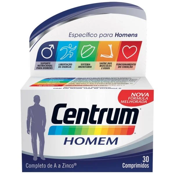 Centrum Homem 30 Comprimidos