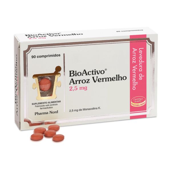 Pharma Nord BioActivo Arroz Vermelho 90 Comprimidos