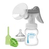 Dr Brown S Options Natural Flow Bomba manual de tirar leite materno + SoftShape Funil + Options+ Biberão anti-cólicas 150 ml