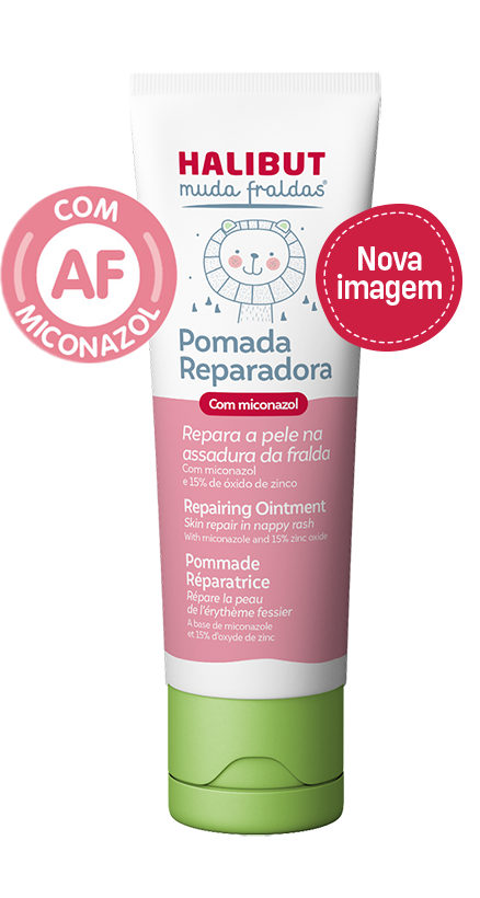 Halibut Muda Fraldas Pomada Reparadora 50g