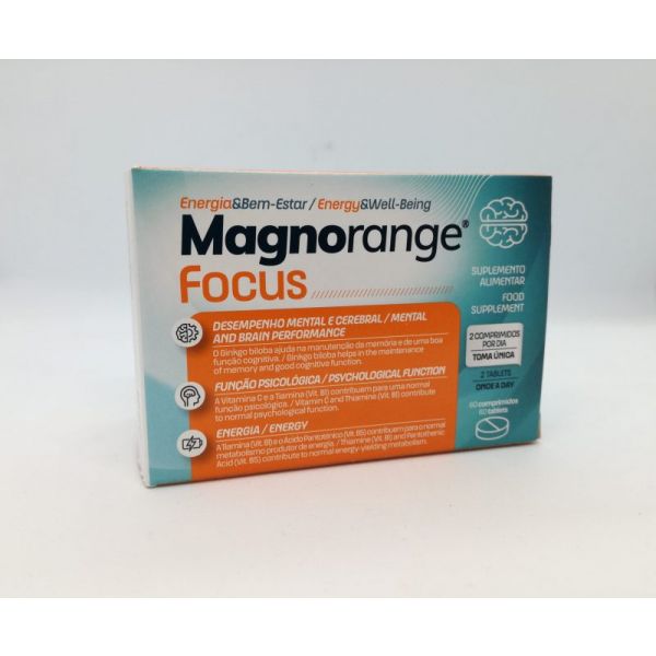 Medinfar Magnorange Focus 60 Comprimidos