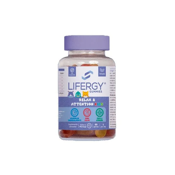 Lifergy Gummies Relax Attention Kids X60 gomas