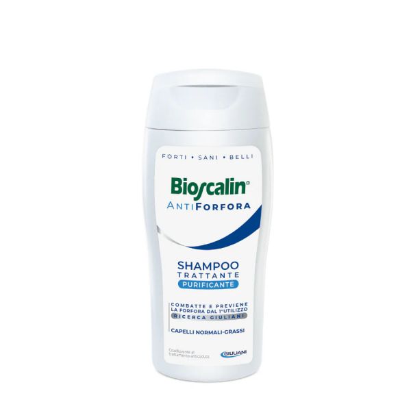 Bioscalin Antiforfora Shampoo Anticaspa Couro Cabeludo Oleoso 200ml