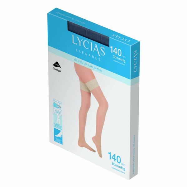 Lycias Elegance Collants de Compressão AD 140Den T4 Preto