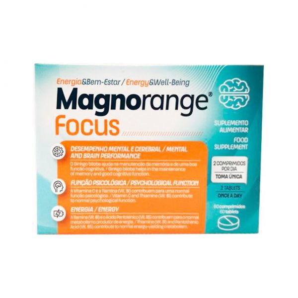 Magnorange Focus 60 Comprimidos