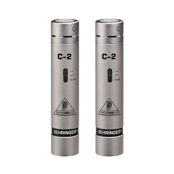 Behringer Microfone de Condensador C2 - Pack 2 unidades