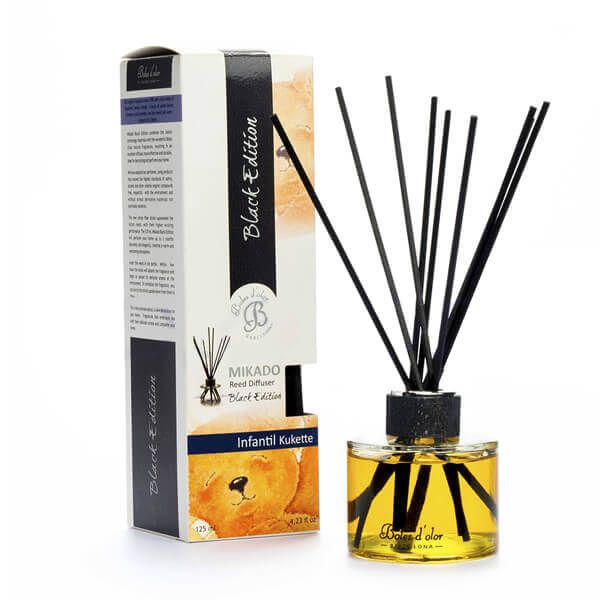 Boles d'Olor Mikado Black Edition 125ml Infantil