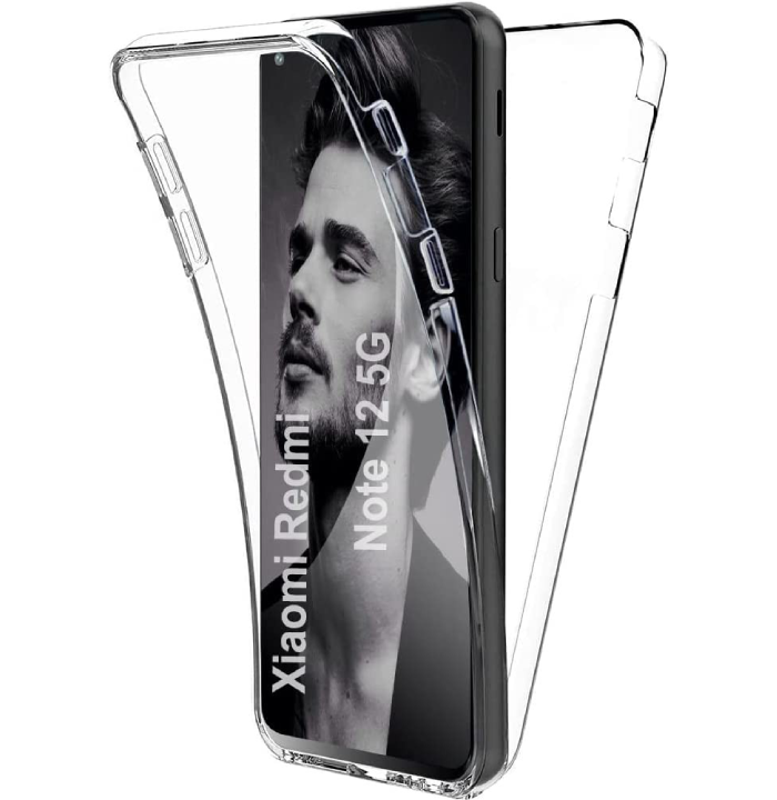 Capa Dupla 360 Xiaomi Redmi Note 12 5G Transparente