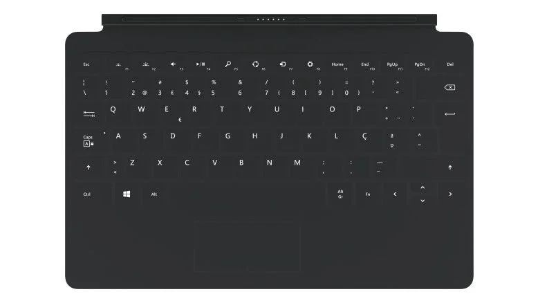 Microsoft Capa Tátil Surface RT / 2 / Pro 2 - Type Cover (Preto) PT