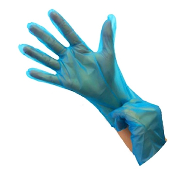 Luva Polymer azul x200(M) (M)