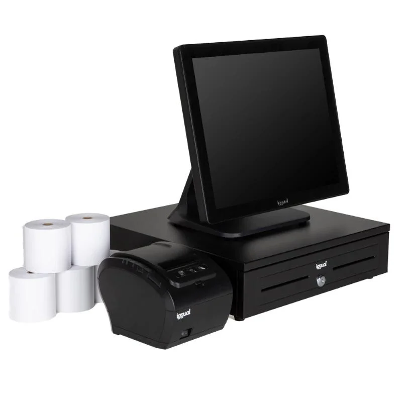 iggual Pacote Completo POS 17 AIO TP8002 FERRO-HD