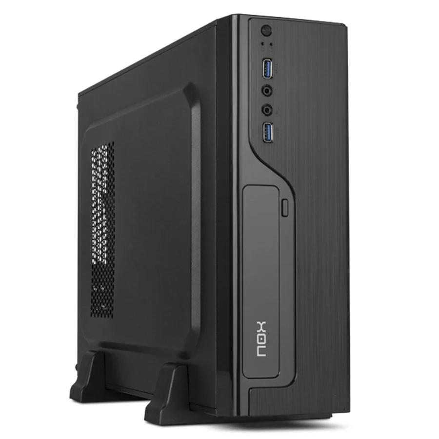 Caixa Micro-ATX Nox Lite070 Preta com Fonte Alimentação 500W