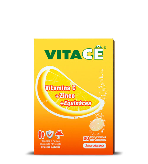 Vitacê Comprimidos Efervescentes 20 Unidades
