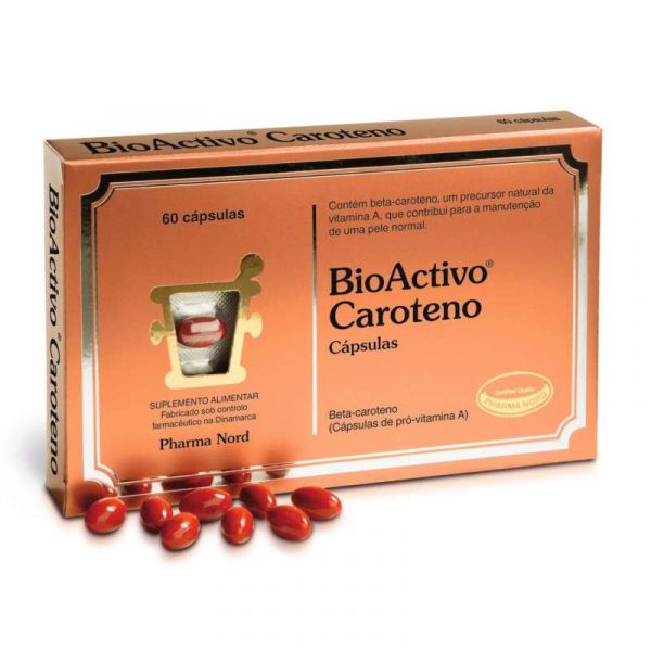 Pharma Nord Bioactivo Caroteno 60 Cápsulas