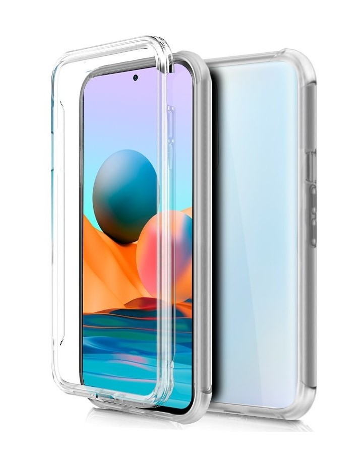 Capa Dupla 360 Xiaomi Redmi Note 10 5G Transparente
