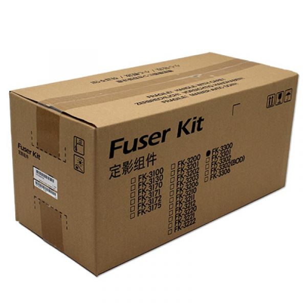 Kyocera Fusor FK-3300 para ECOSYS P3155dn/P3160dn/P3260dn/P3150dn/M3655idn/M3660idn/M3550idn/M3560idn/P3045dn/P3050dn/FS-2100dn/FS-4100DN/FS-4200DN/FS-4300DN