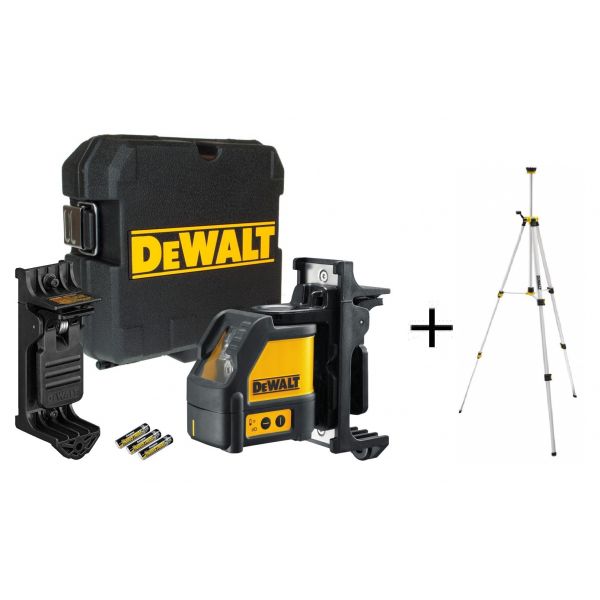 DeWALT Nível Laser DW088K-XJ + Tripé DE0881-XJ