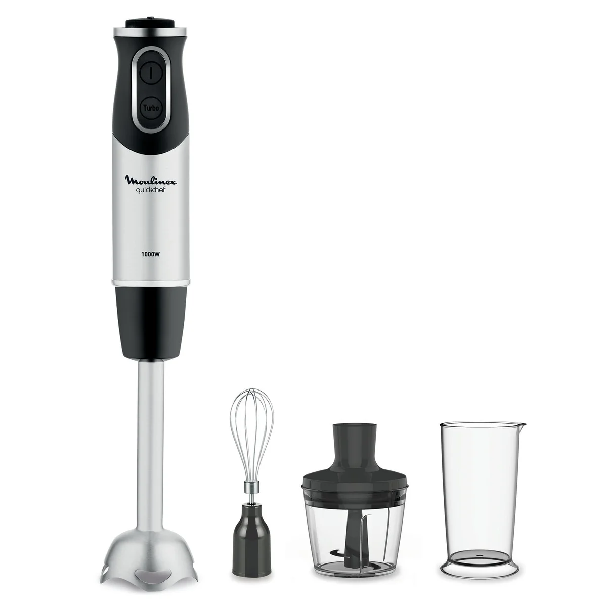 Varinha Mágica Moulinex QUICKCHEF DD655810 | 1000W, 10 Velocidades, 800ml