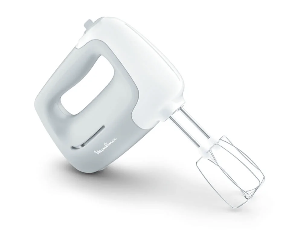 Moulinex HM450 Batedeira manual 450 W Cinzento, Branco