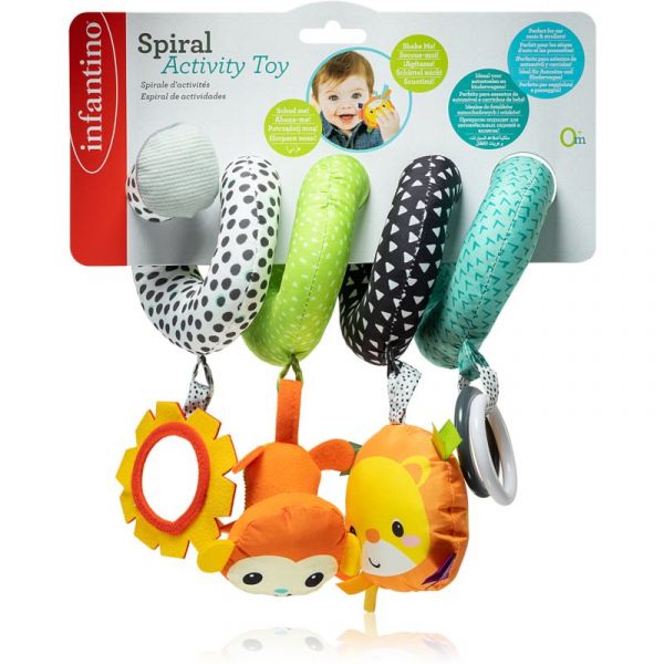 Infantino Hanging Toy Brinquedo Contrastante para Pendurar