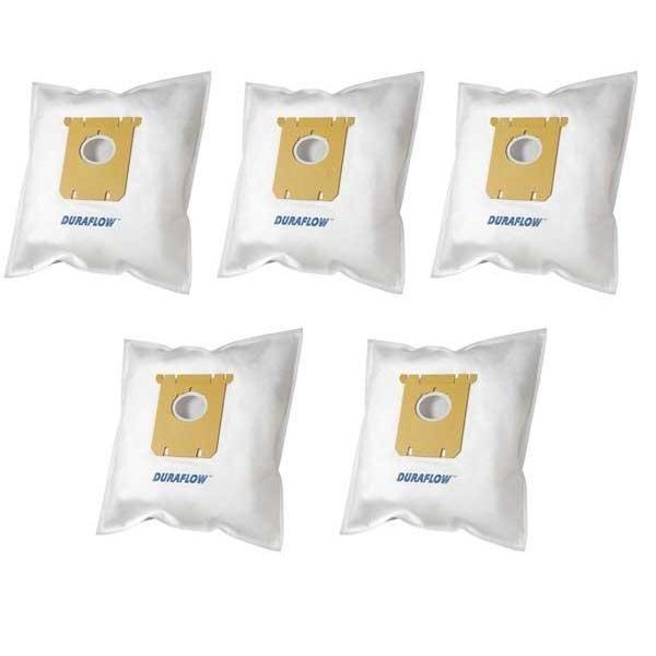 Menalux lote de 5 sacos para aspirador + 1 filtro motor 1800