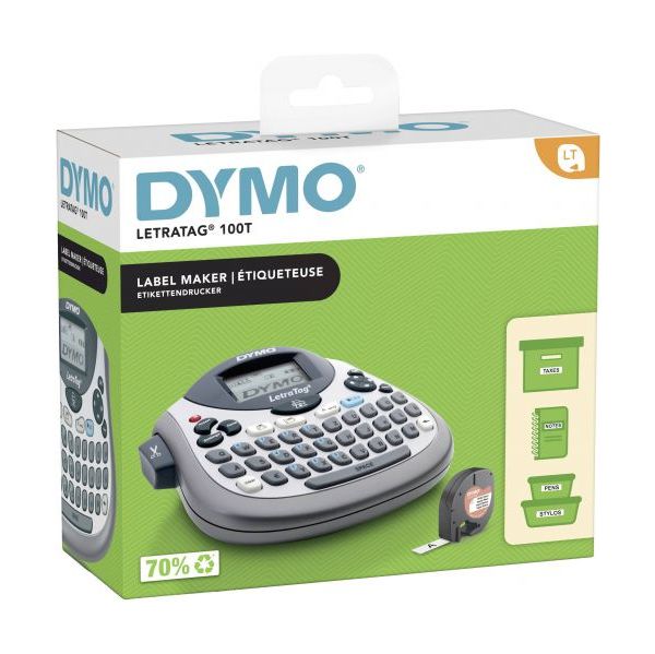 Dymo Máquina de Etiquetar LetraTag LT-100T 3026981745911