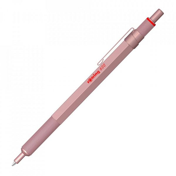 Rotring Esferográfica 600 Rose Gold