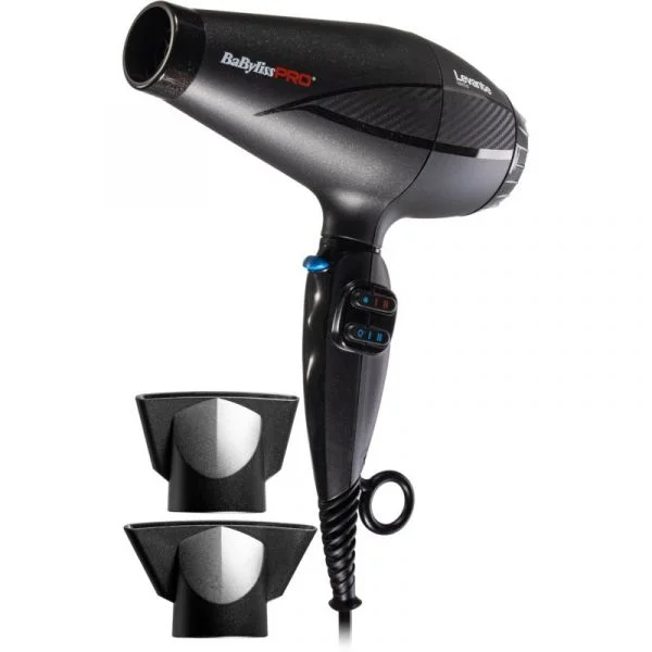 Babyliss Pro Dryers Levante 2100W Ionic Secador de Cabelo Black