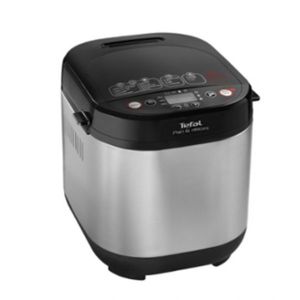 TefaL Máquina de Fazer Pão Pain & Délices Black/Inox - 720W
