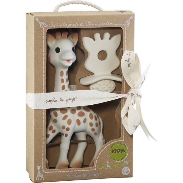 Sophie la Girafe Conjunto Girafa + Chupeta 100% Hevea Natural 616624