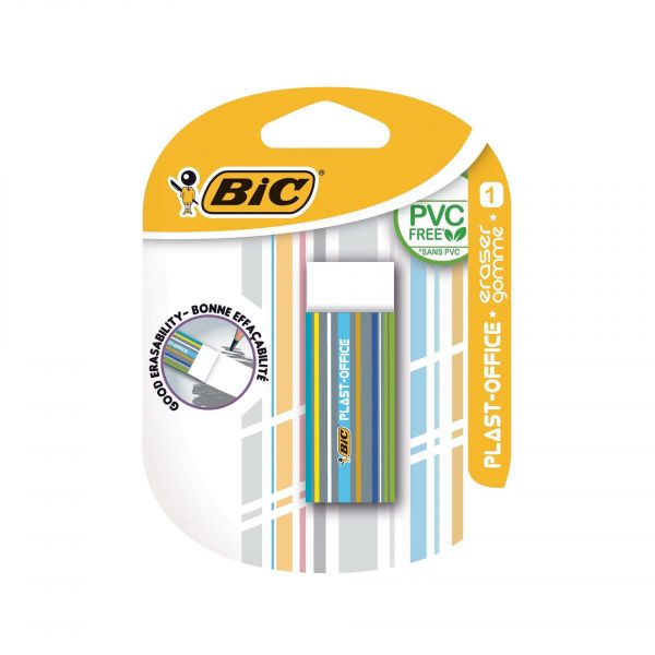 Bic Borracha Plast Office Blister 1 Un.