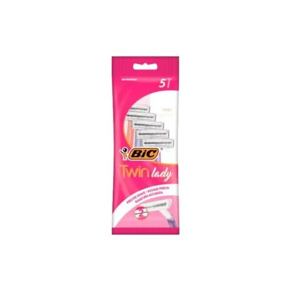 Bic Twin Lady Lâminas Descartáveis 5 Unidades Multicor