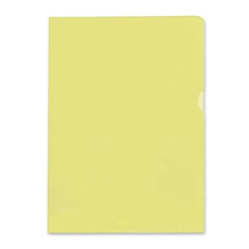 Bolsa Pl stico em L A4 90mic Amarelo 100un
