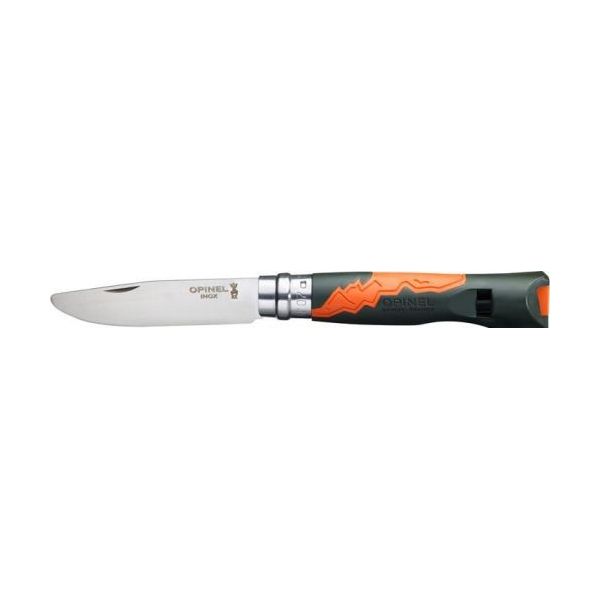 Opinel Outdoor Junior No. 07 Pocket Knife W. Whistle Khaki - 2151