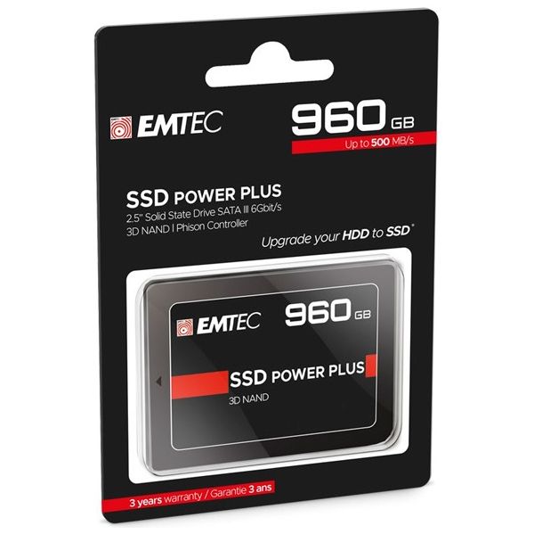 SSD Emtec 960GB X150 Sata III 6Gb/s - E141248