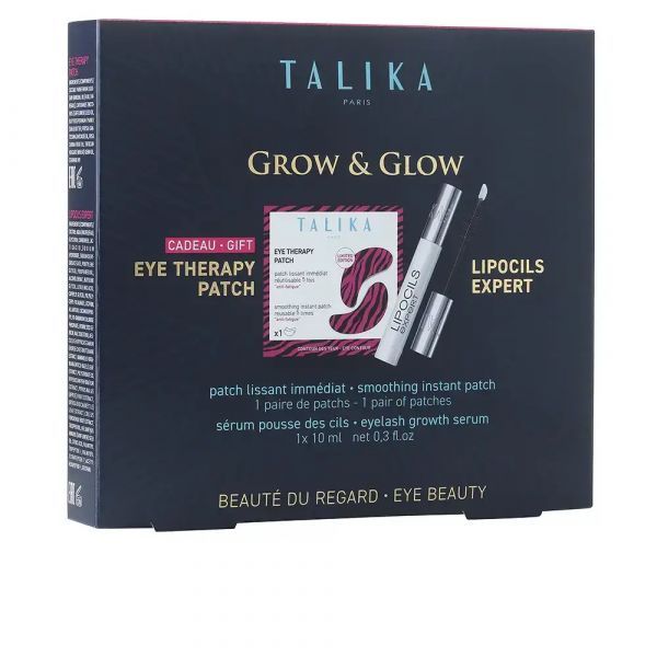 Talika Grow & Glow Gift Eye Therapy Patch 2 Unidades + Lipocils Expert Coffret