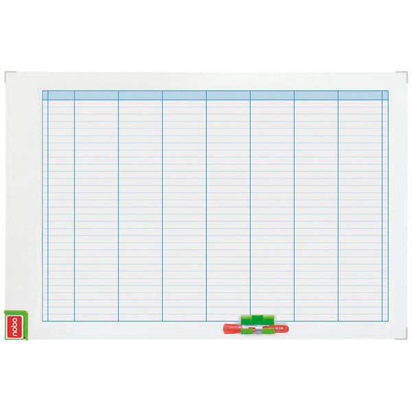 Nobo Quadro Branco Planning 60x90cm Semanal - 69182