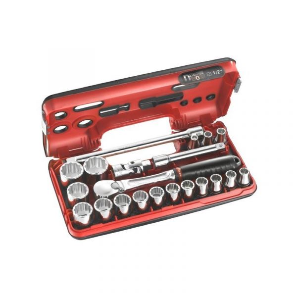 Facom Jogo de Chaves de Caixa 1/2" - SL.DBOX112PB